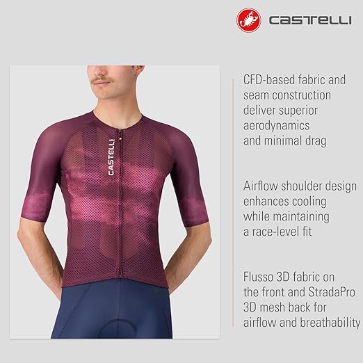 Amazon | CASTELLI メンズ クライマーズ A/C ジャージ、クォーター